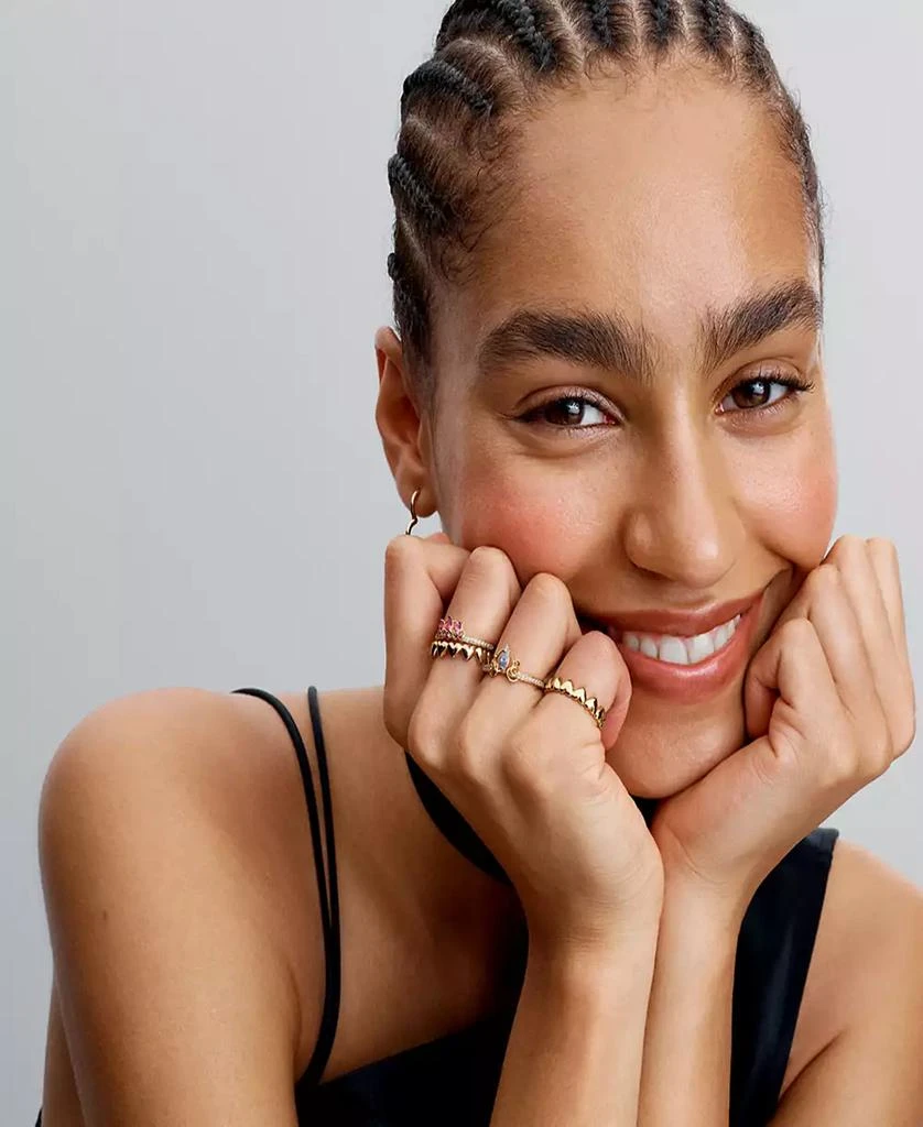 PANDORA Disney Princess Rapunzel Tiara Ring 3