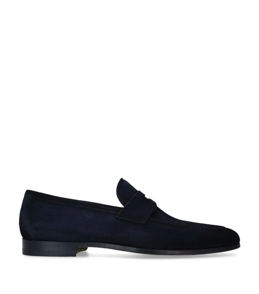 Magnanni Suede Delos Dress Loafers 3