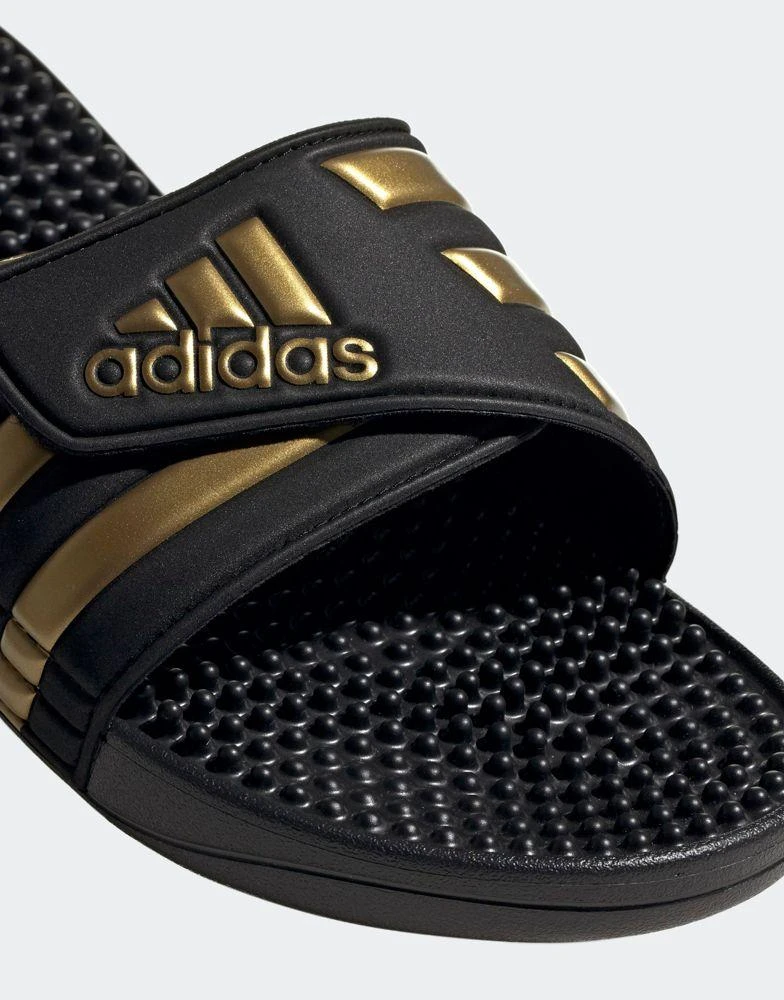 Adidas adidas Adissage slides in black 4