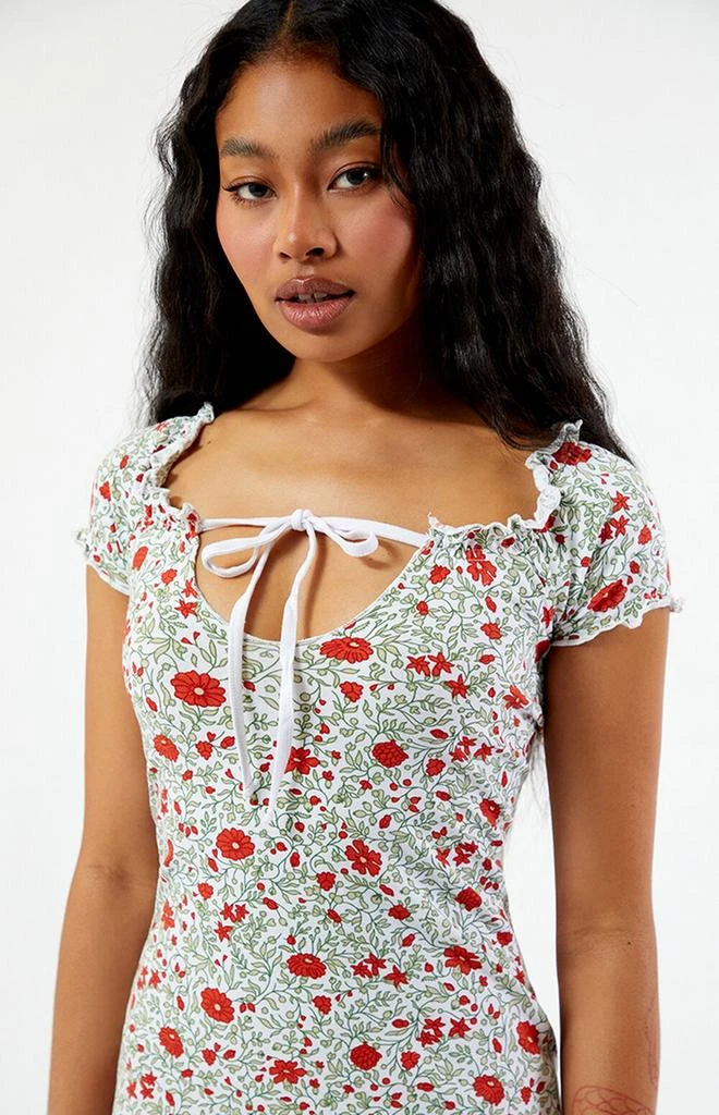 Daisy Street Ditsy Jersey Mini Dress 2