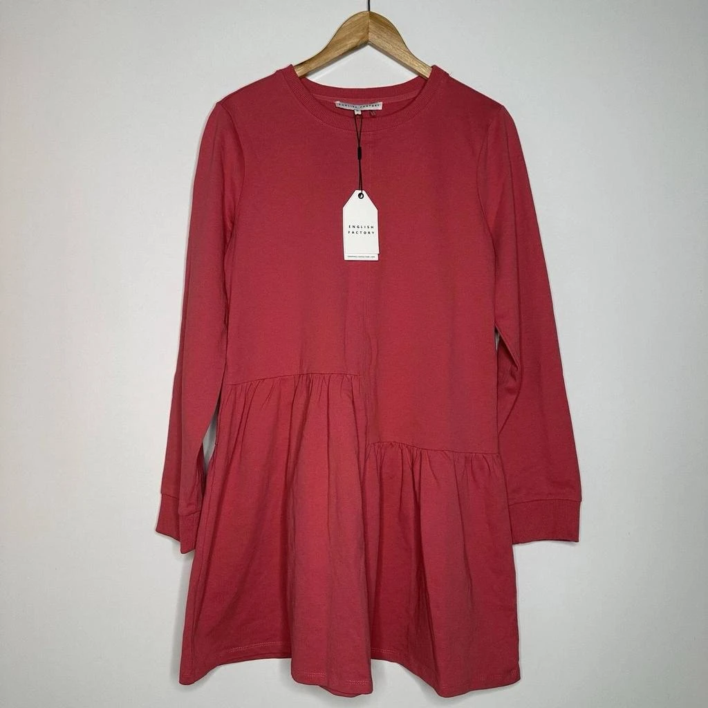 English Factory English Factory - Knit Unbalanced Seam Dress 5