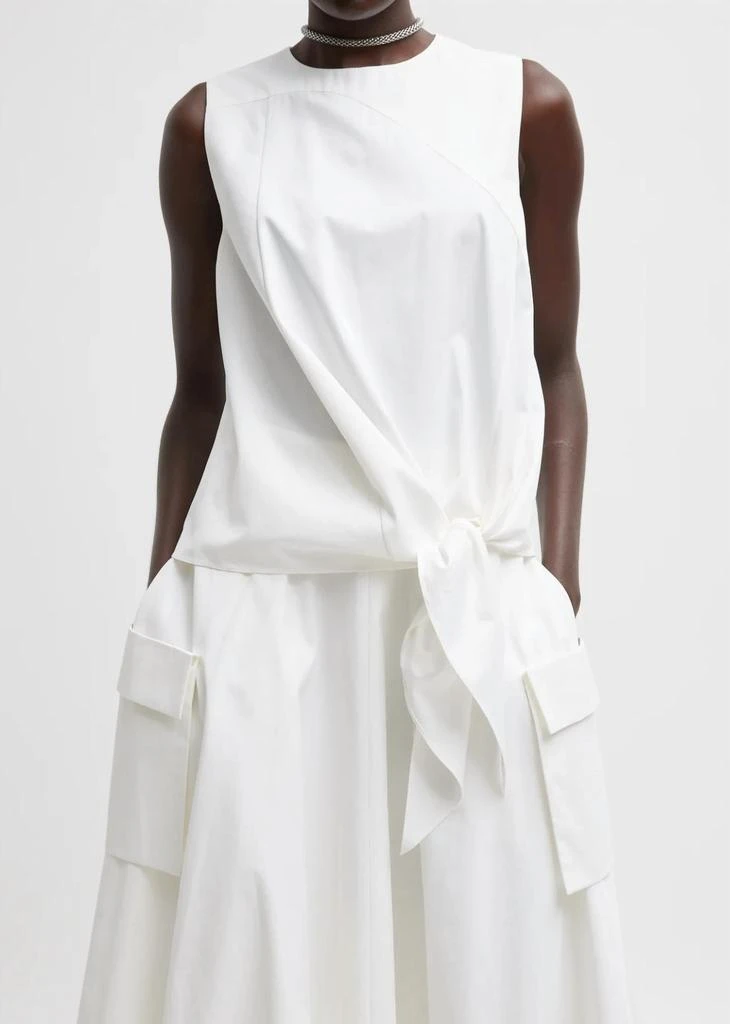 Tibi Tibi - Bio Twill Easy Tie Top 1