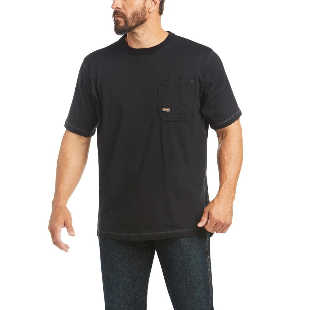 Ariat Rebar Workman Crew Neck Short Sleeve T-Shirt 1