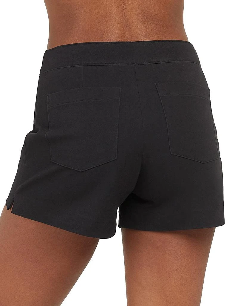 SPANX Polished Stretch Cotton Shorts 4