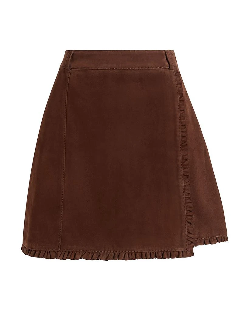 Cinq à Sept Suede Scotlyn Skirt 3