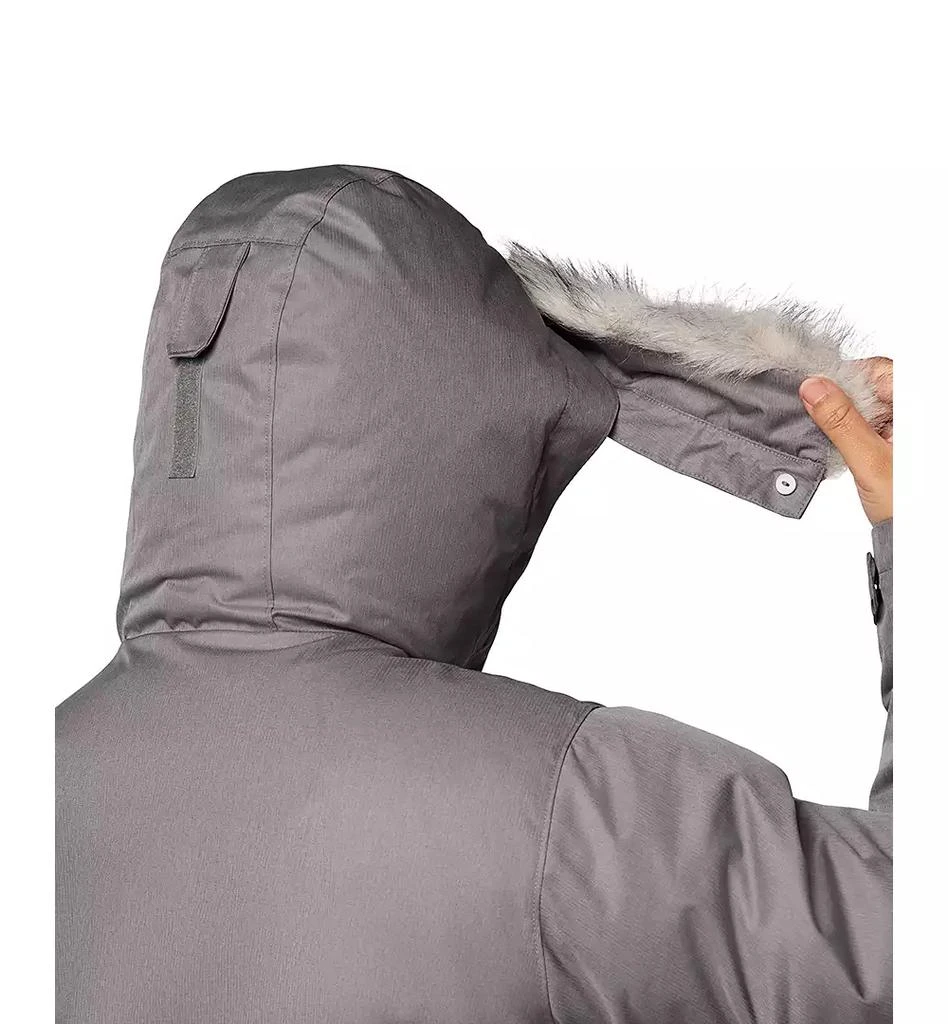 Columbia Plus Size Suttle Mountain™ Hooded Faux-Fur-Trim Long Insulated Coat 8