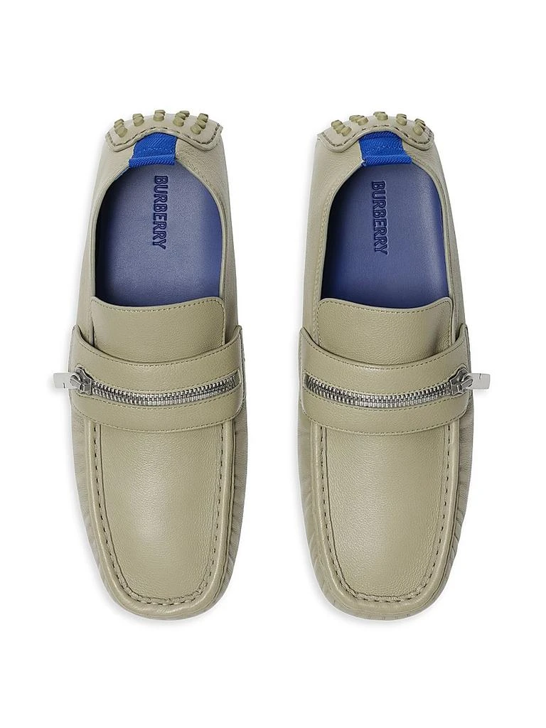 Shop Motor Low Leather Loafers on Sale at BeyondStyle – Get  display picture 2