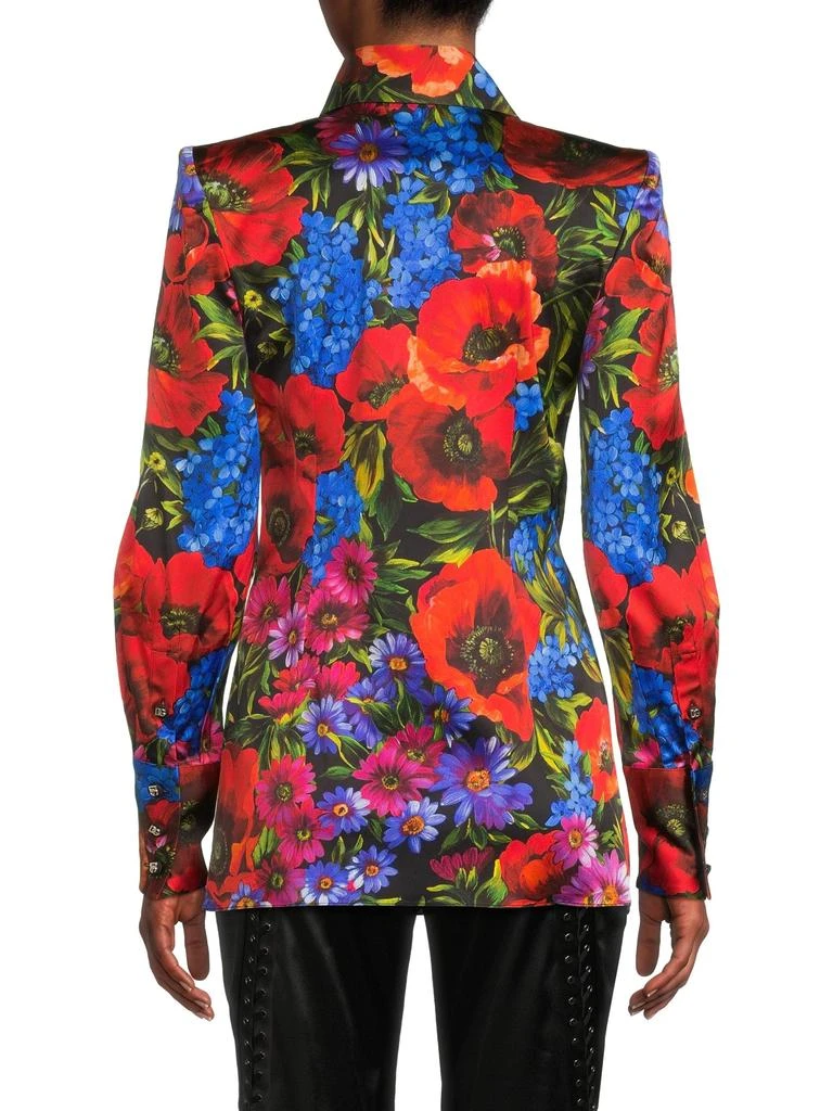 Dolce 
Gabbana Floral Print Stretch Top 2