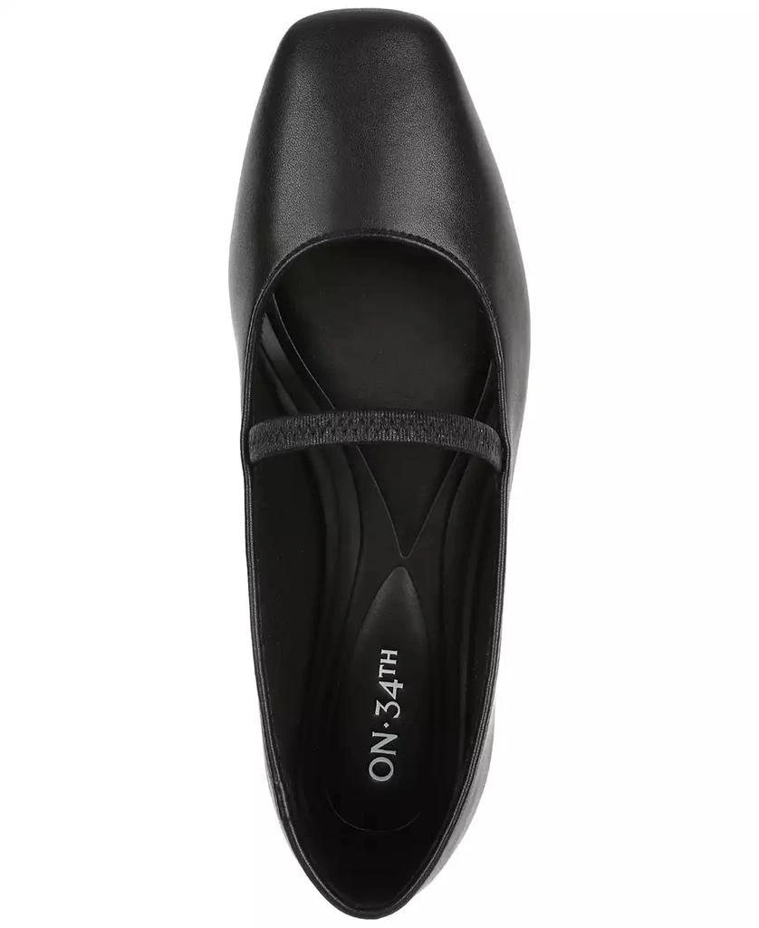 On 34th Nessa Square-Toe Mary Jane Flats, Created for Macy's 5