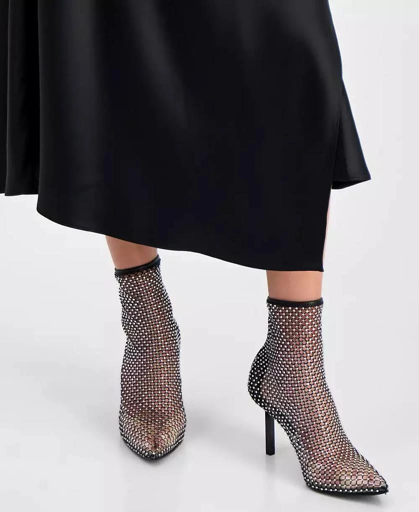 INC International Women's Edrice Mesh Booties, Created for Macy's 10