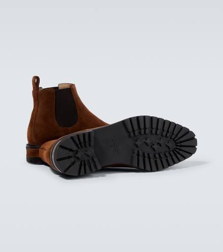 Manolo Blahnik Brompton suede Chelsea boots 8 - Boots - Free
