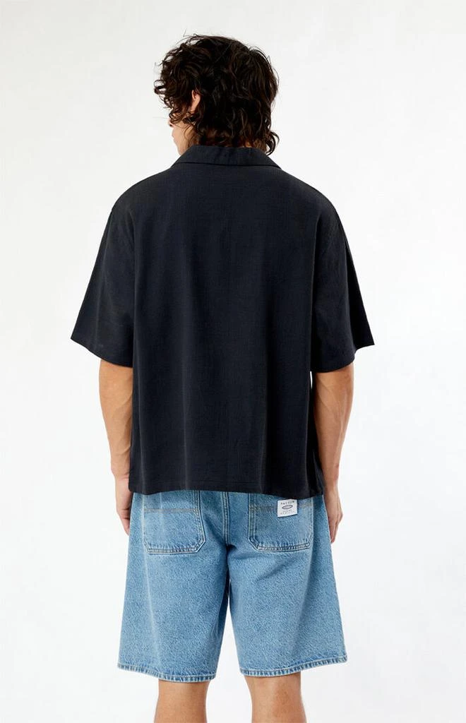 PacSun Provincial Oversized Embroidered Camp Shirt 3