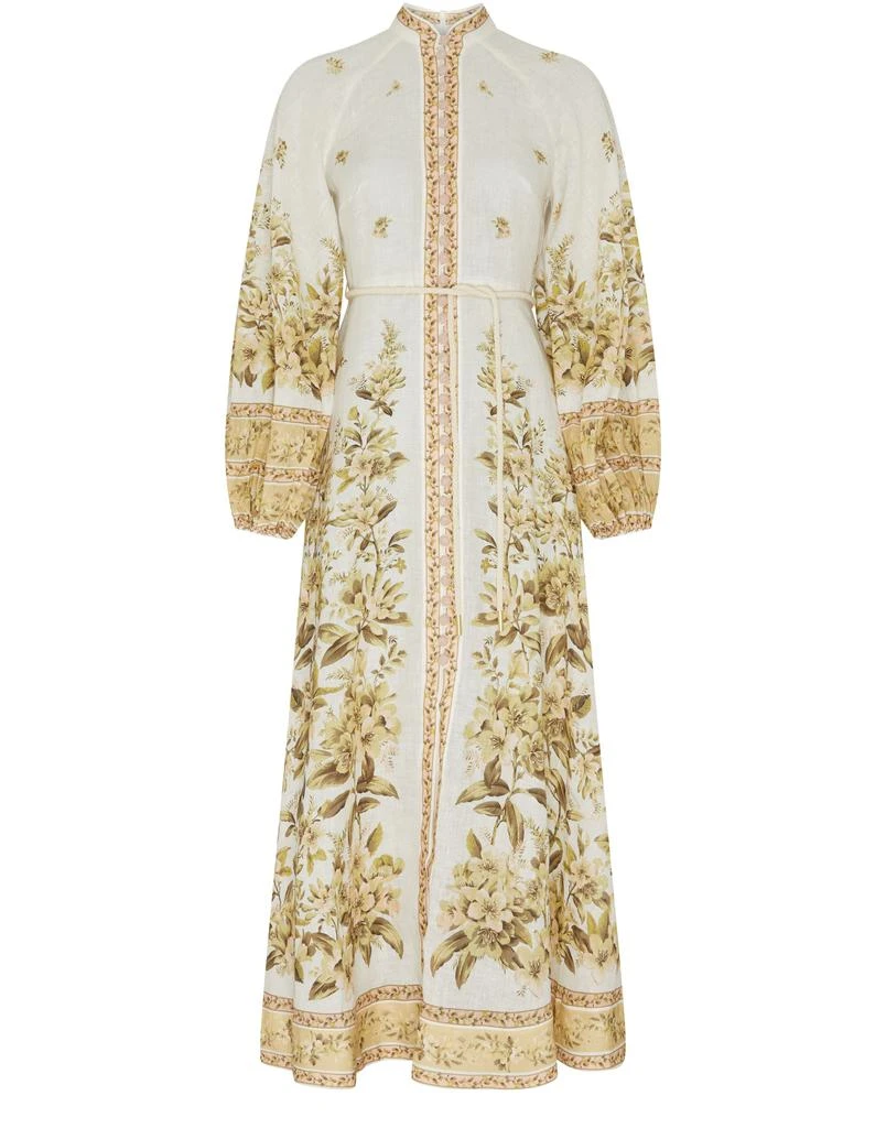 Zimmermann Golden buttoned midi dress 2