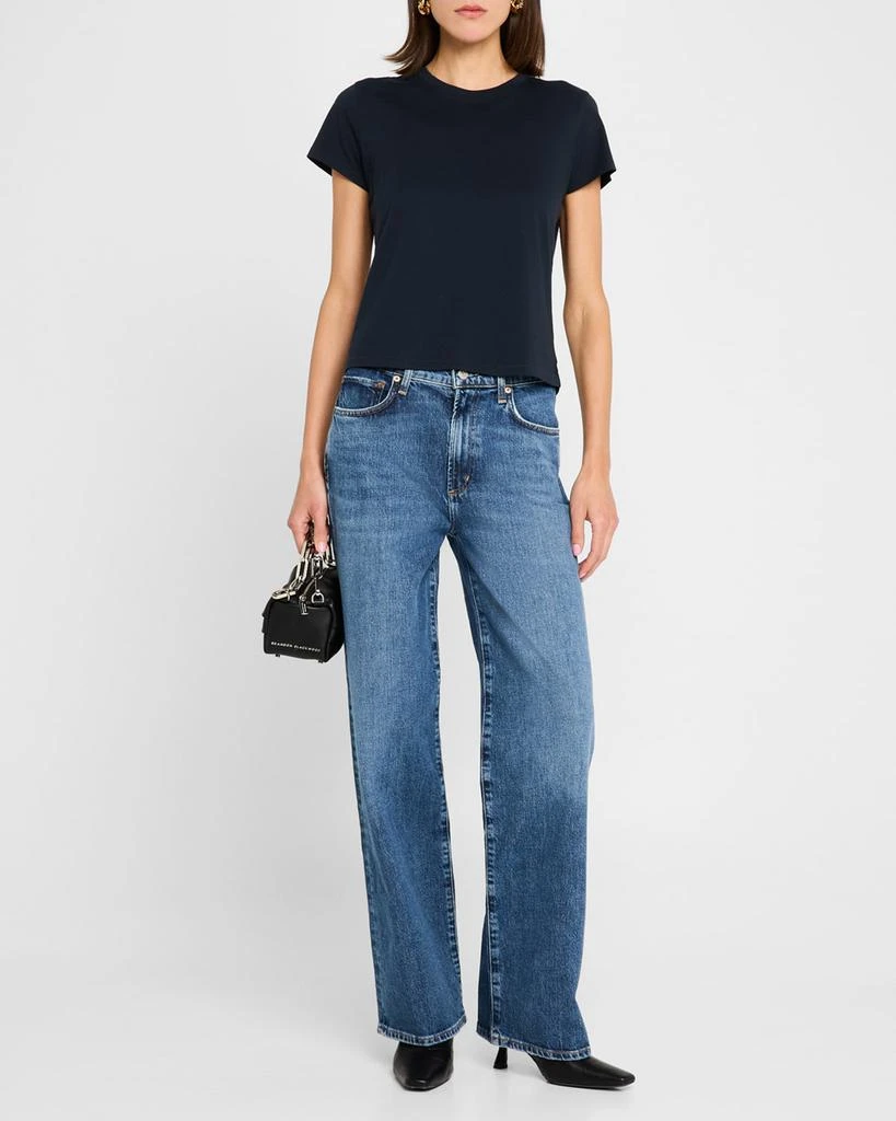 AGOLDE Harper Mid-Rise Relaxed Straight Jeans 2