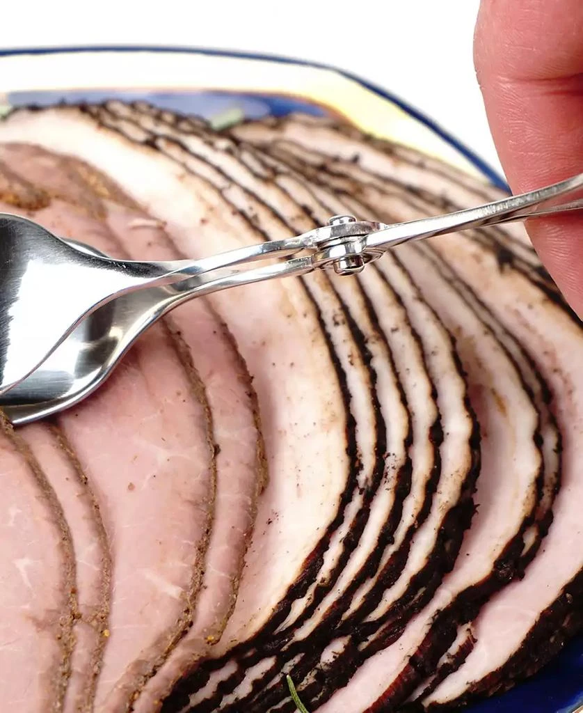 RSVP International Endurance Stainless Steel 8" Small Serving Tongs 5