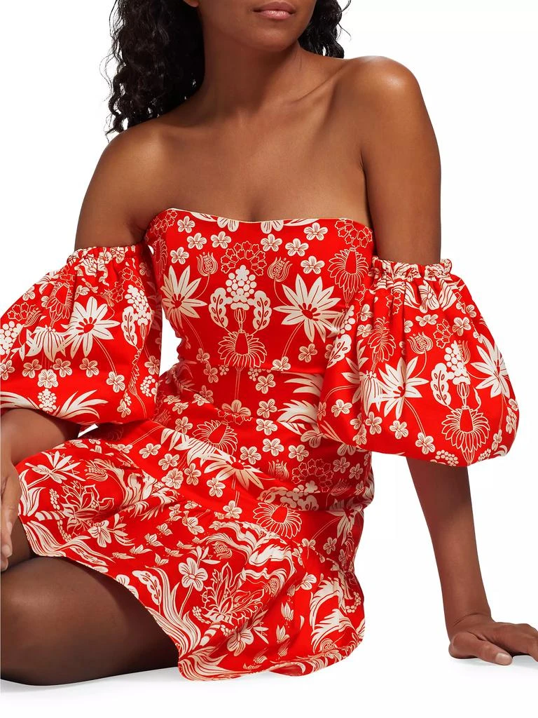 Borgo de Nor Ziggy Off-The-Shoulder Minidress 6