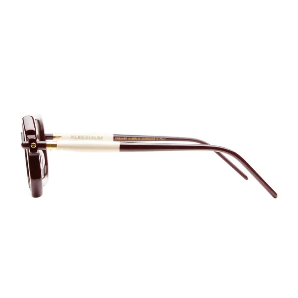 Kuboraum Maske P8 Dr Dark Red/ Ivory Glasses