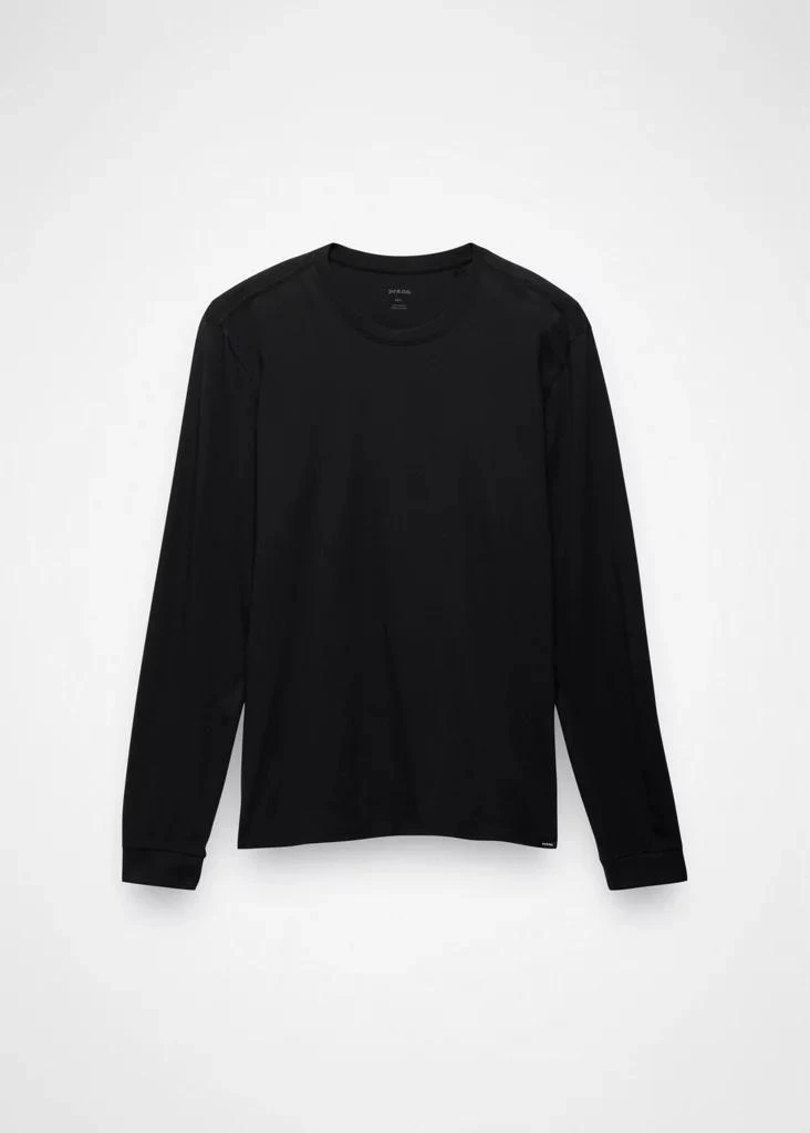 Prana Mens prAna Everyday Long Sleeve Tee - Black 6