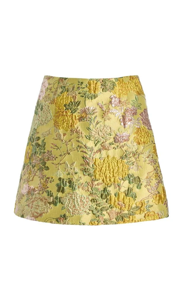 Cara Cara Cara Cara - Bea Floral Matelasse Skirt - Floral - US 10 - Moda Operandi 1