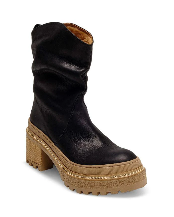 Free People Women's Mel Leather Slouch Boots 1