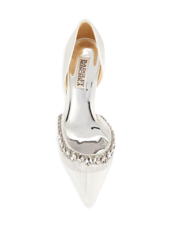 Badgley Mischka Everley 89MM Embellished D'Orsay Pumps Badgley Mischka Everley 89MM Embellished D'Orsay Pumps