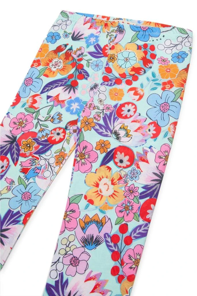 Marni Kids Marni Kids Allover Floral Printed Leggings 3