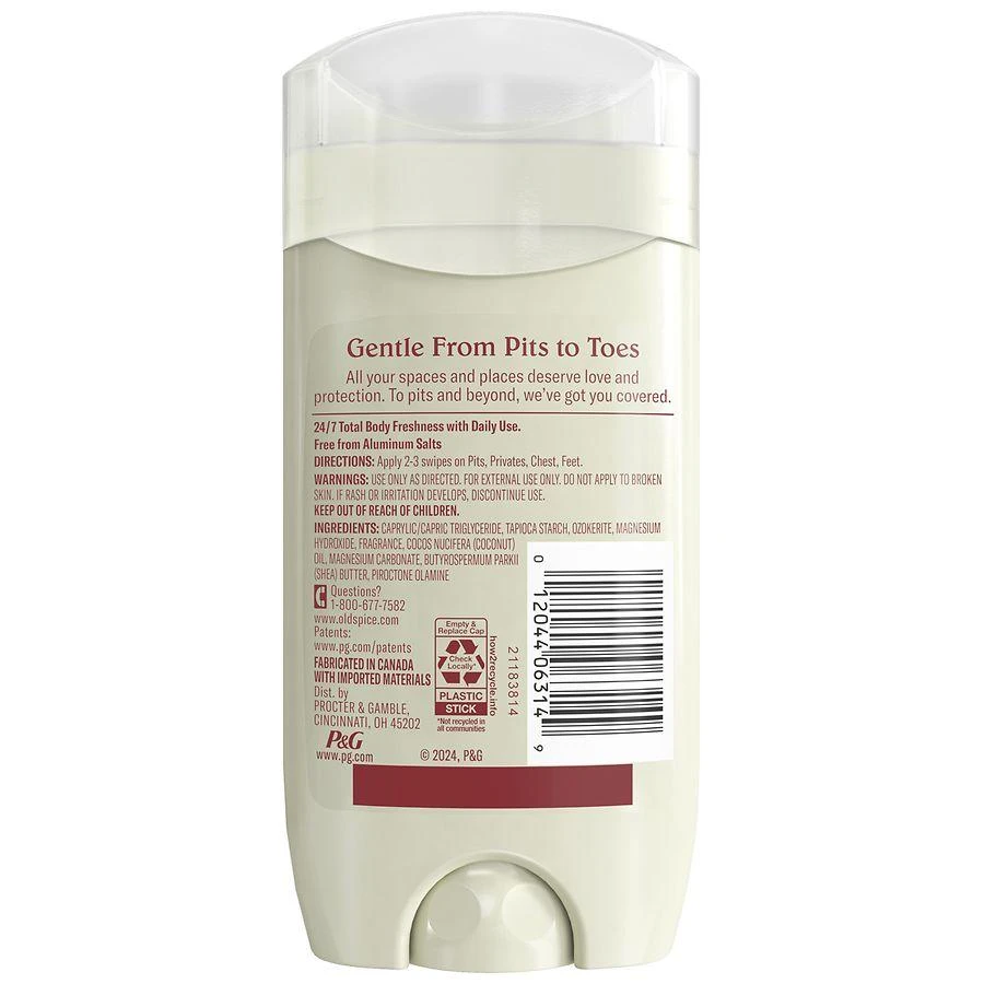 Old Spice Deodorant Stick, Aluminum Free Black Cherry + Bourbon 8