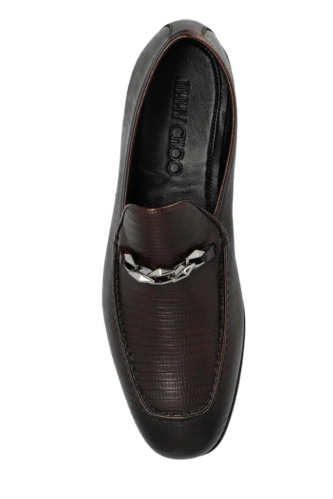 Jimmy Choo Jimmy Choo Marti Marti Reverse Loafers 4