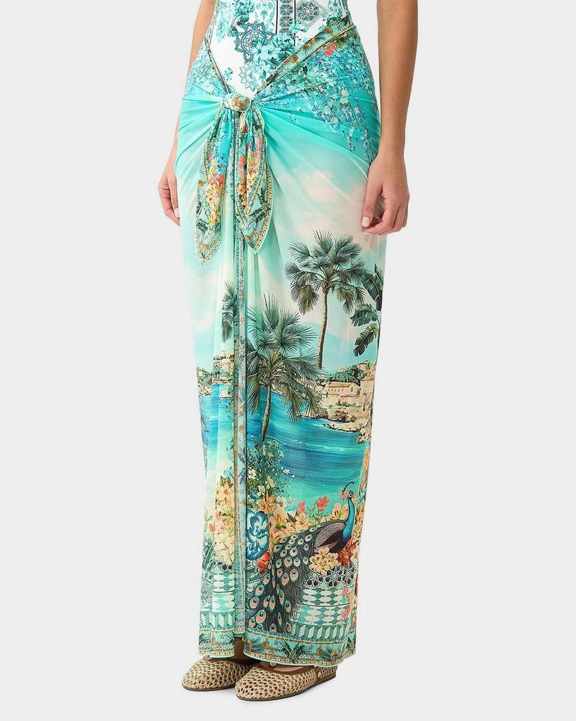 Camilla Balearic Bebe Multiwear Long Sarong Coverup 9