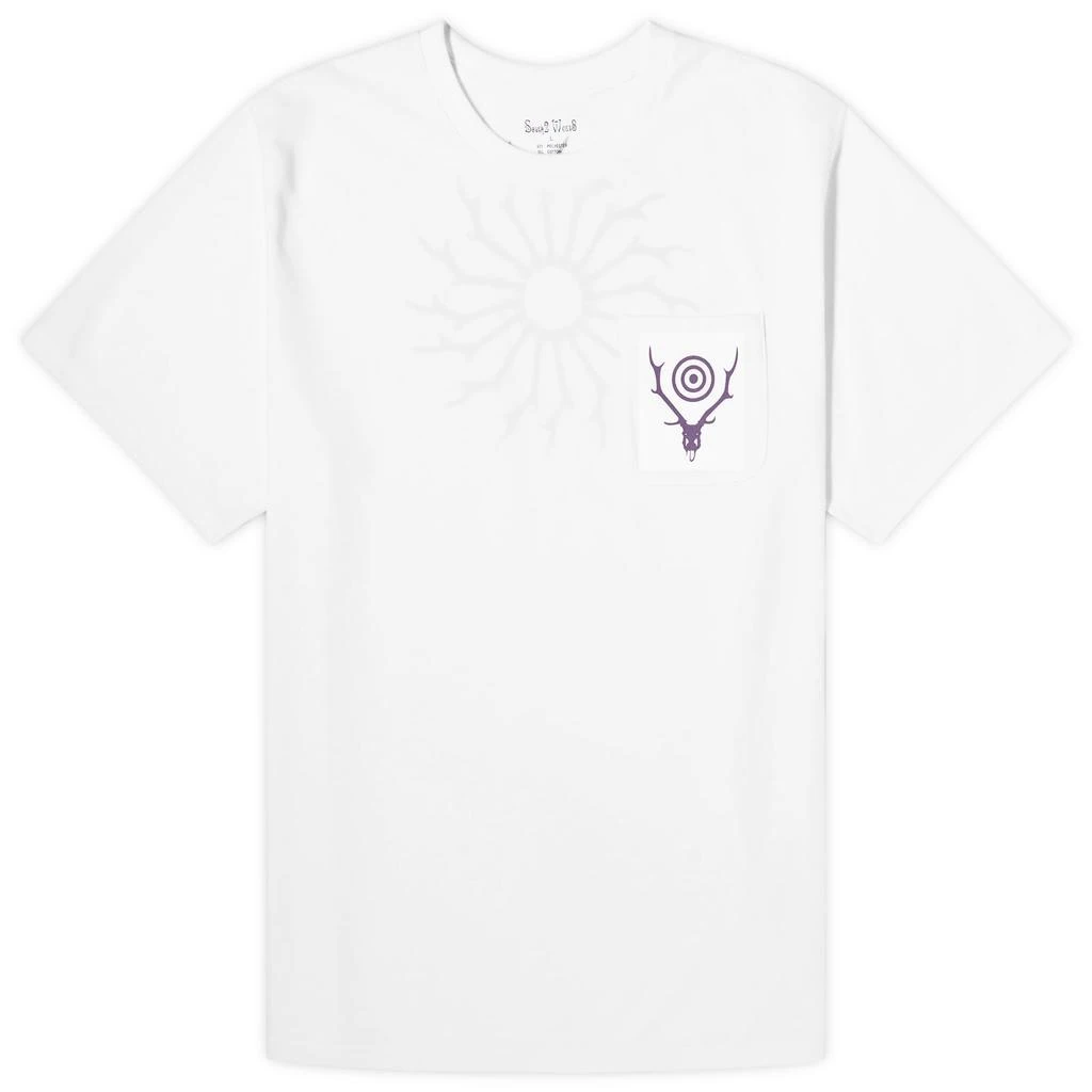 South2 West8 South2 West8 Round Pocket T-Shirt 1