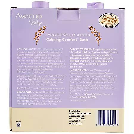 Aveeno Aveeno Baby Calming Comfort Bath Wash 18 fl. oz., 2 pk.