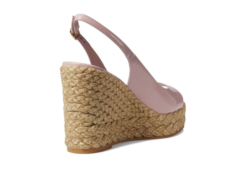 Stuart Weitzman Island Peep-Toe Espadrille Wedge 5