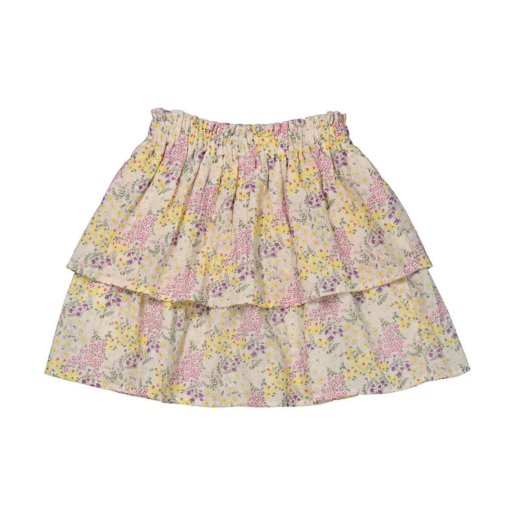 Bonton Bonton Girls Flower Prairie Ditsy Ruffle Skirt, Size 6Y 1