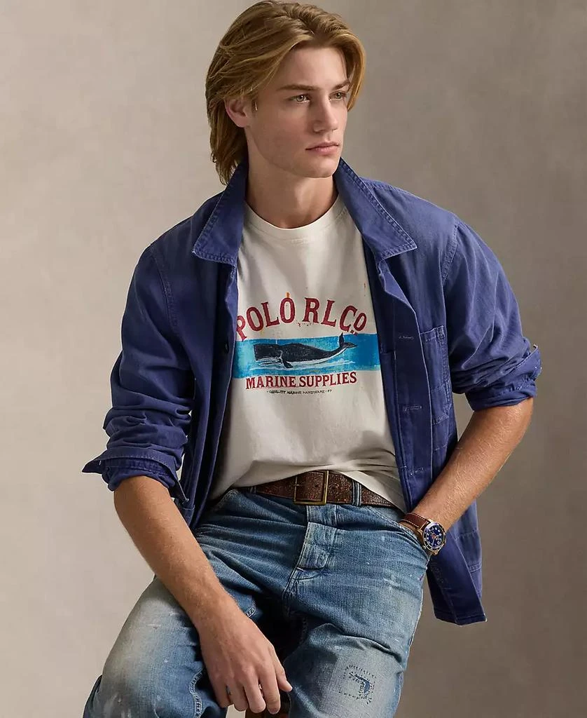 Ralph Lauren Men's Classic-Fit Jersey Graphic T-Shirt 1