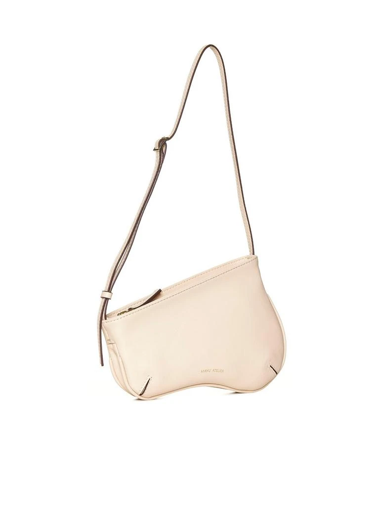 Manu Atelier Manu Atelier Mini Curve Zipped Shoulder Bag 2