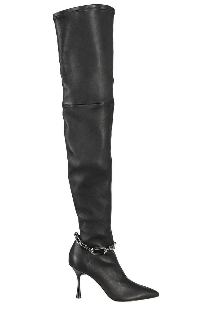 Studio Amelia Studio Amelia Razor Chain-Link Thigh Boots