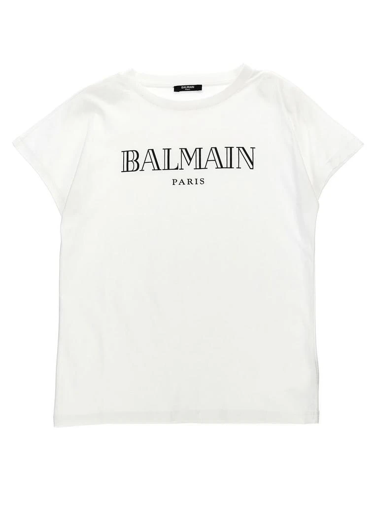 Balmain Balmain Kids Logo Print T-Shirt 1