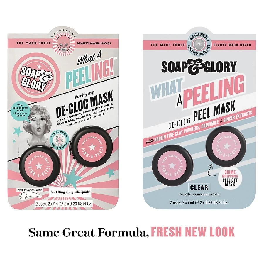 Soap & Glory What a Peeling! De-Clog Peel Mask 5