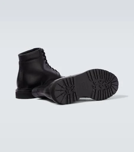 George Cleverley Taron II leather lace-up boots 7