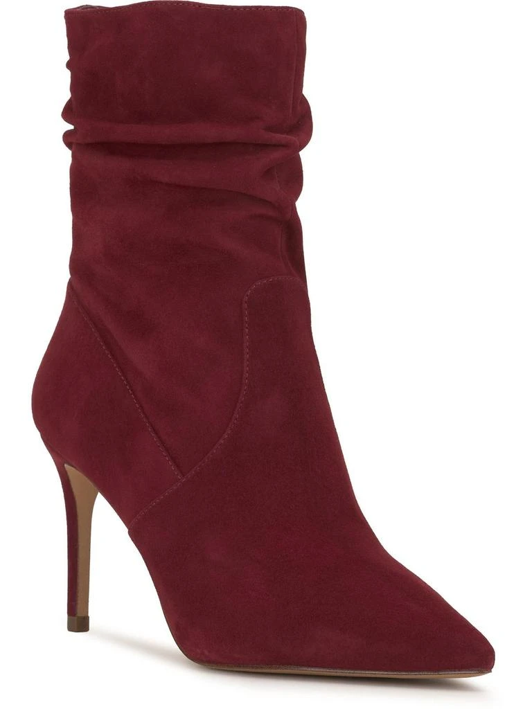 Jessica Simpson Siantar Womens Faux Suede Slouchy Booties 8