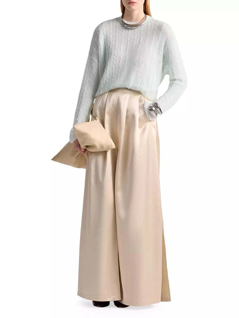 Altuzarra Mack Satin Jersey Maxi Skirt 2