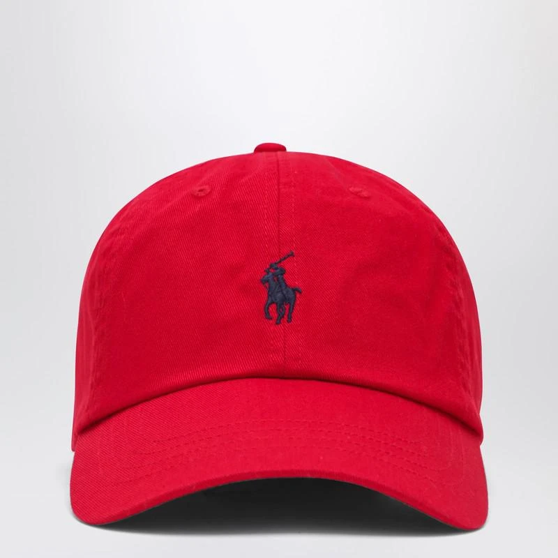 Ralph Lauren Red baseball cap with logo