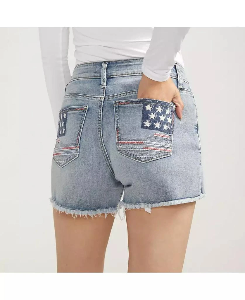 Silver Jeans Co. Suki Mid Rise Americana Short 7