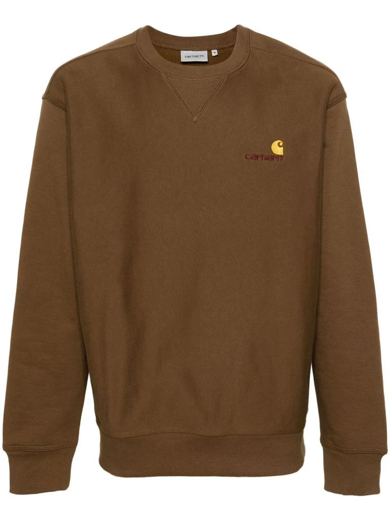 Carhartt Wip CARHARTT WIP - American Script Cotton Blend Sweatshirt 1