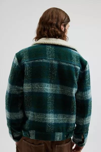 Levi's Levi’s® Type 3 Plaid Fleece-Lined Trucker Jacket 3