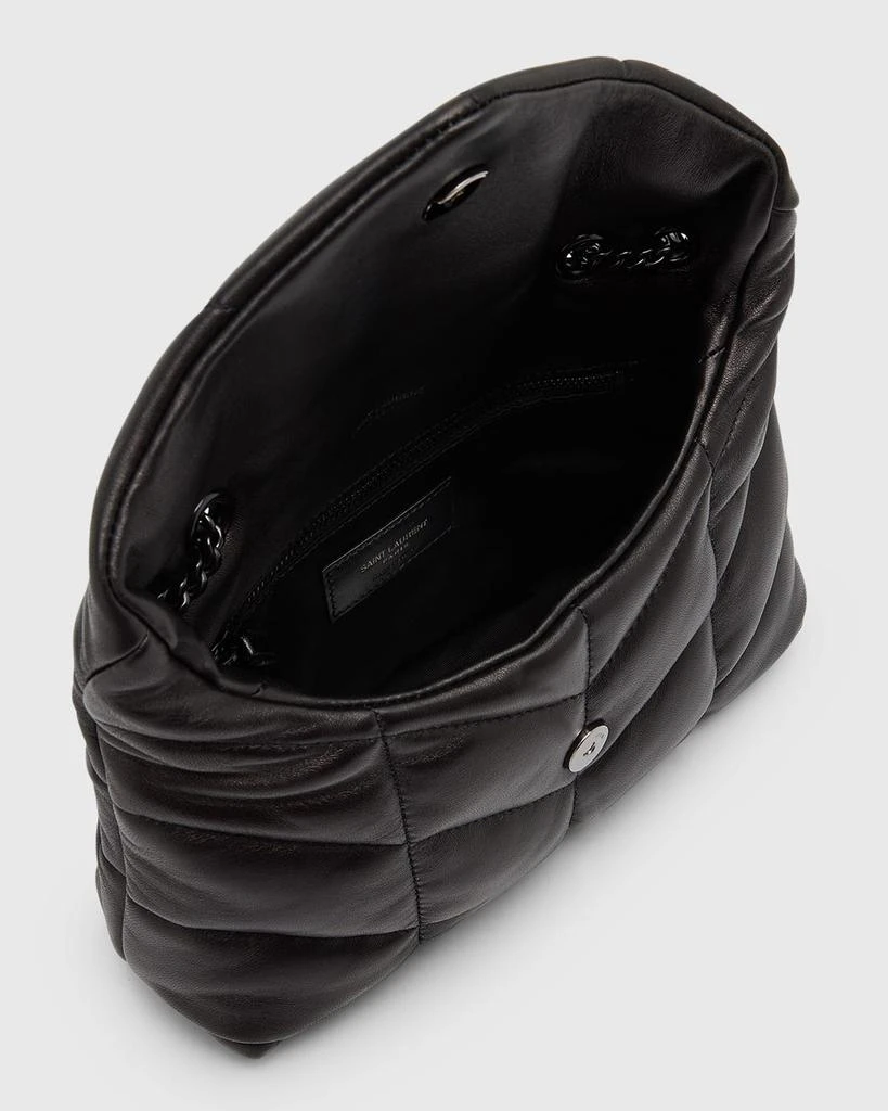 Yves Saint Laurent Lou Puffer Toy YSL Shoulder Bag in Quilted Leather 3