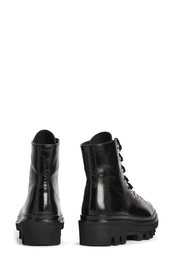 ALL SAINTS Wanda Genuine Shearling Lug Sole Combat Boot 3