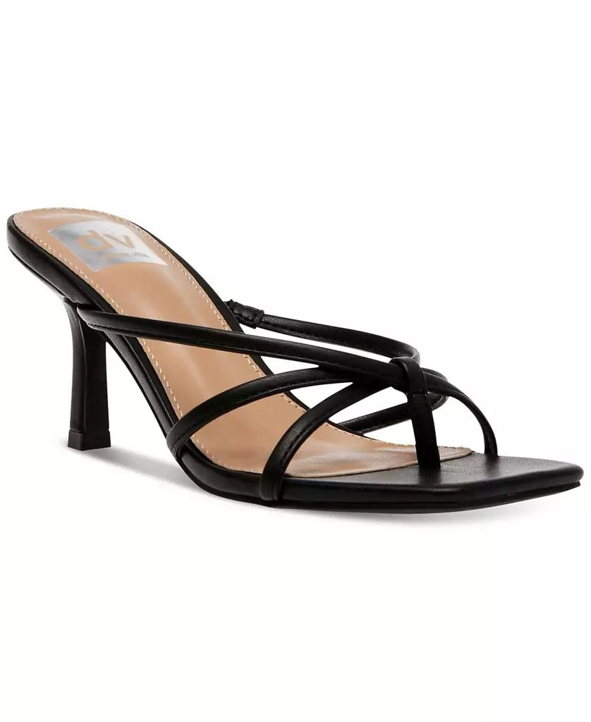 DV Dolce Vita Women's Zini Strappy Kitten Heel Dress Sandals 1