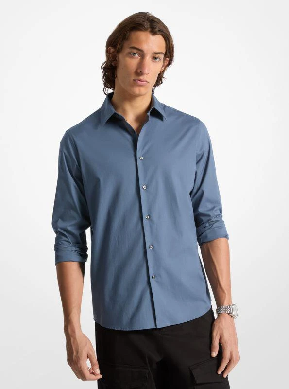 Michael Kors Classic Fit Stretch Cotton Shirt 1