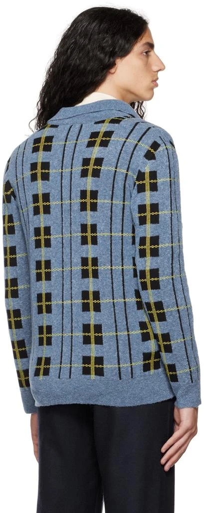 Molly Goddard Blue Logan Cardigan 3